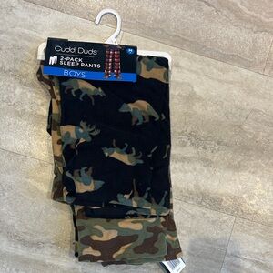 Cuddl Duds Boys' Camouflage Sleep Pants Set